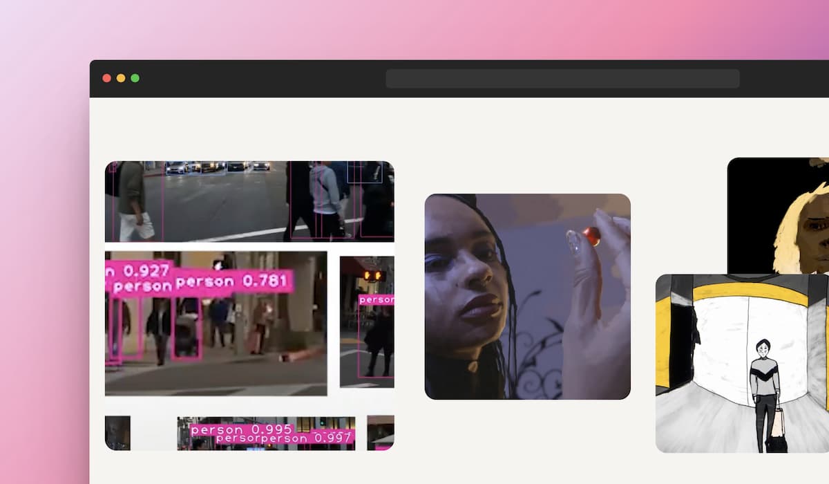 Voronoi Portfolio Design